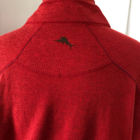 Men’s Tommy Bahama Zippered Pullover - Picture 5 of 6